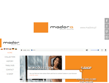 Tablet Screenshot of madora.pl