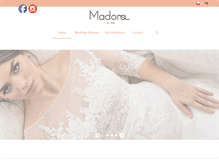 Tablet Screenshot of madora.cz